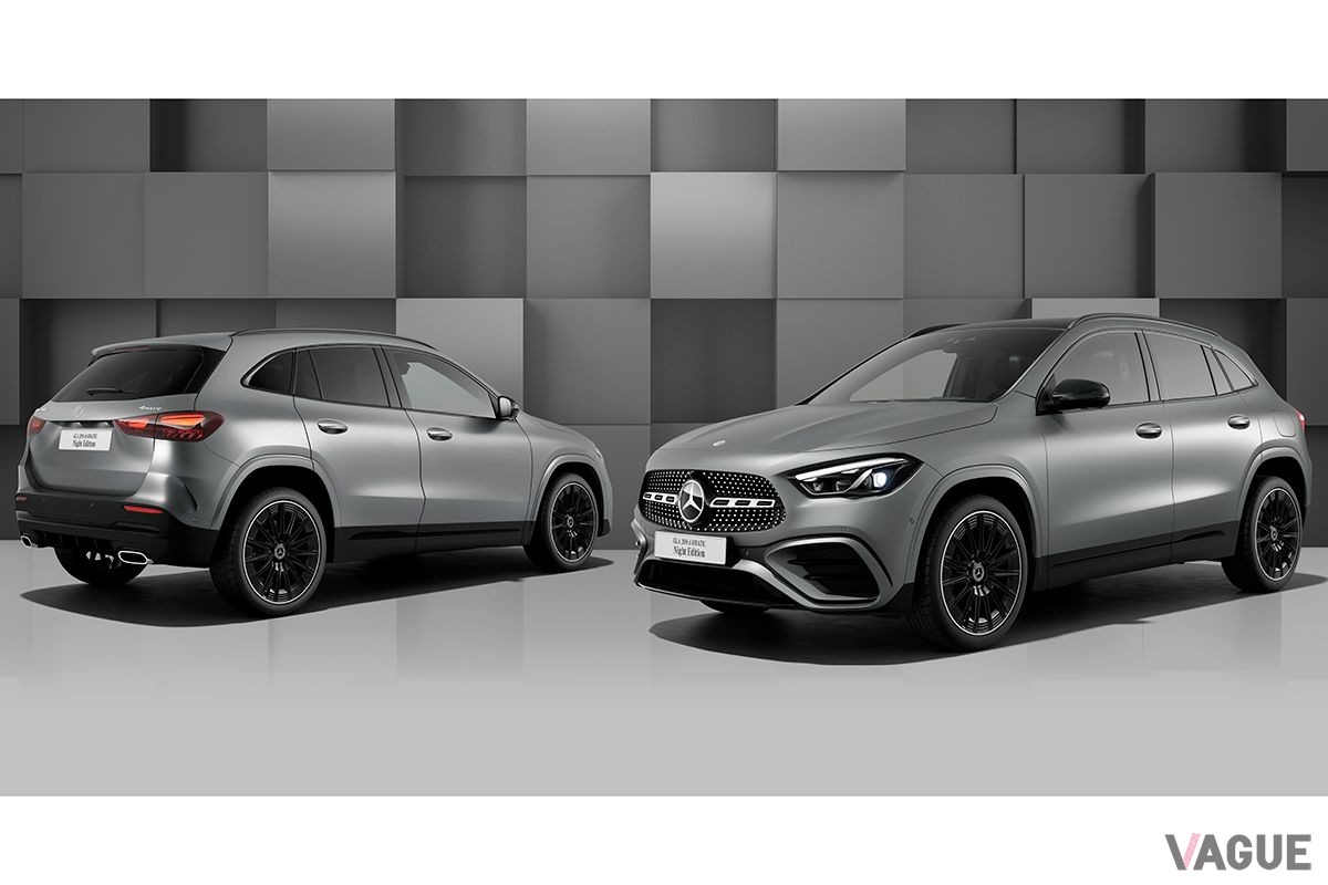 メルセデス・ベンツ新型「GLA」に設定された特別仕様車「GLA200d 4MATIC ナイトエディション」