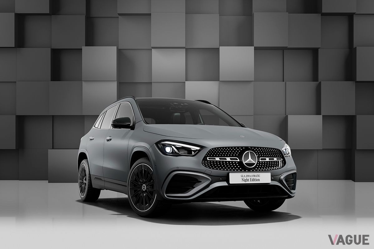 メルセデス・ベンツ新型「GLA」に設定された特別仕様車「GLA200d 4MATIC ナイトエディション」