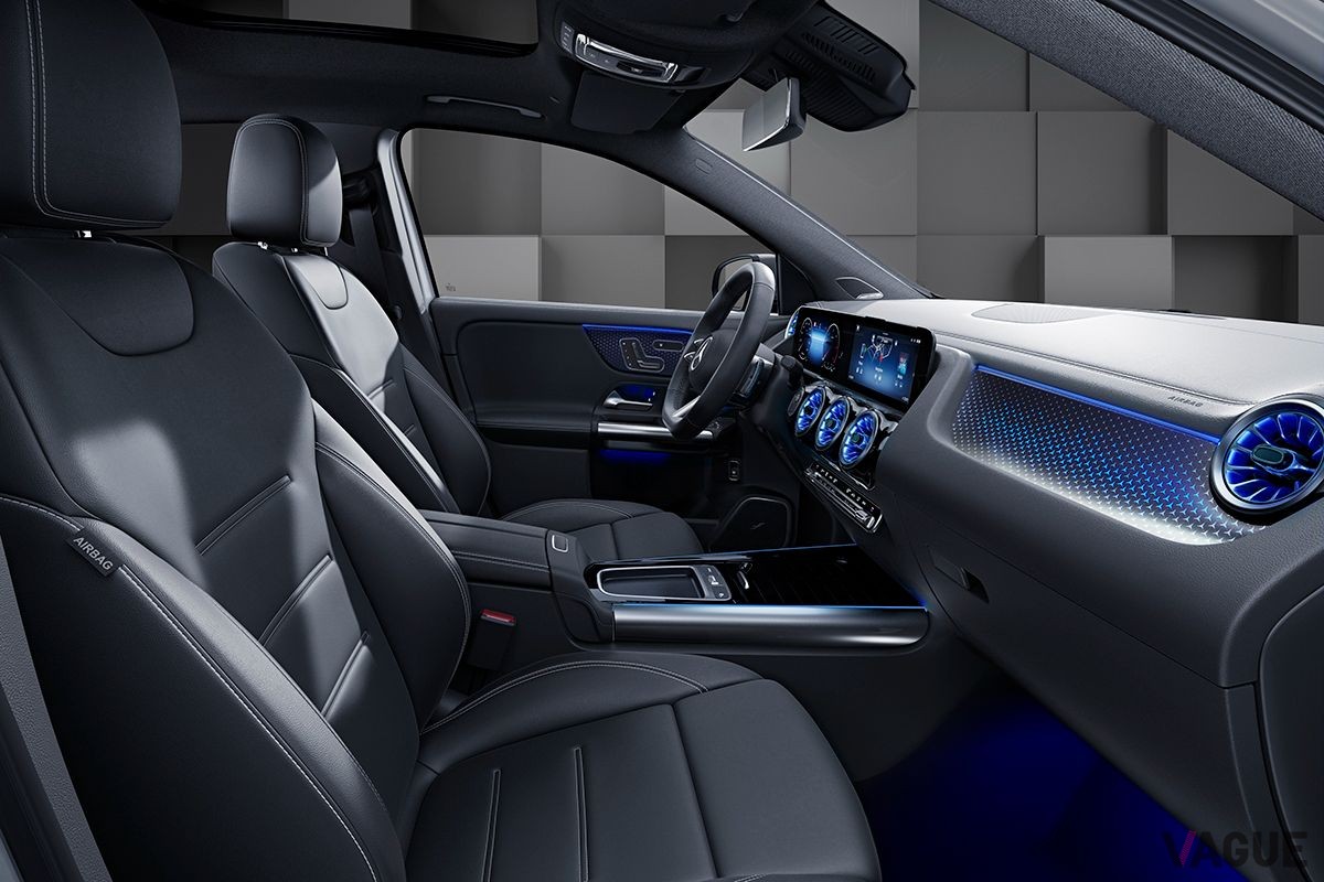 メルセデス・ベンツ新型「GLA」に設定された特別仕様車「GLA200d 4MATIC ナイトエディション」のインテリア
