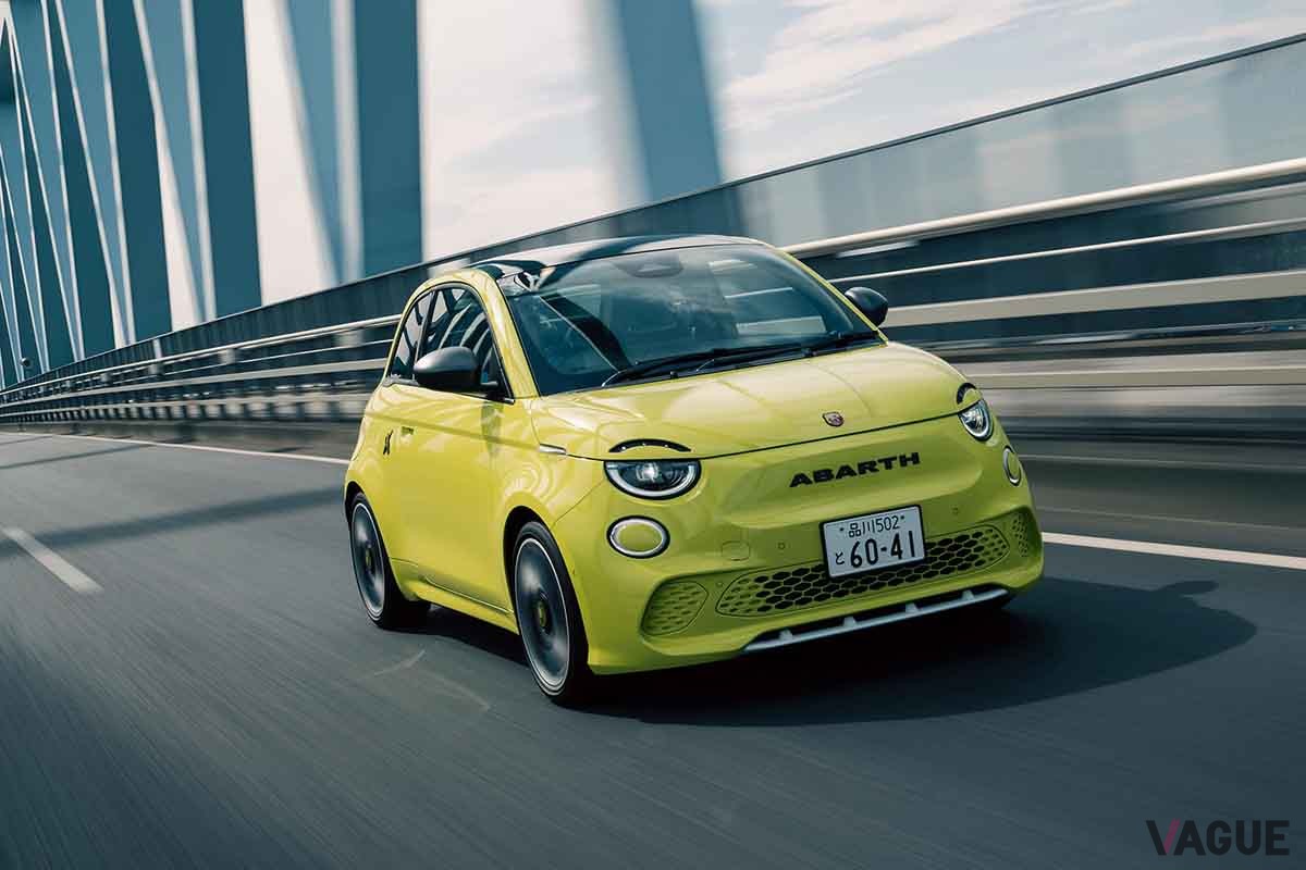日本で登場した新型「アバルト500e」