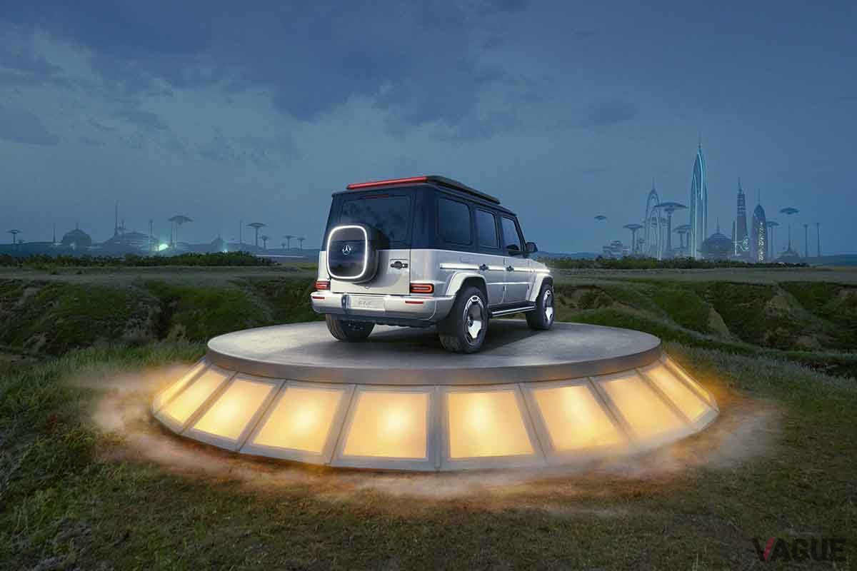 ジャパンモビリティショー2023で日本初公開されるメルセデス・ベンツ「コンセプトEQG」