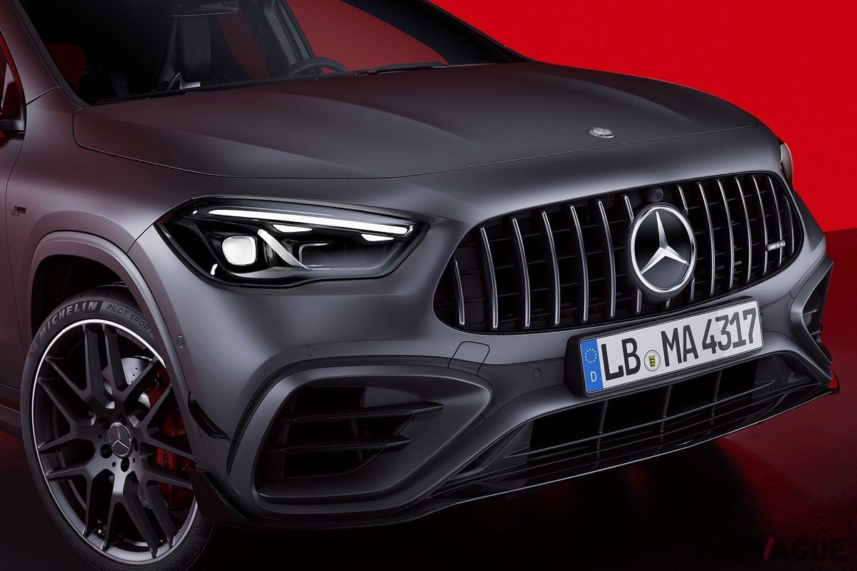 メルセデス・ベンツ GLA 45 AMG 電動乗用車 メルセデスベンツ『GLA』に頂点「AMG 45」、421馬力ターボ搭載