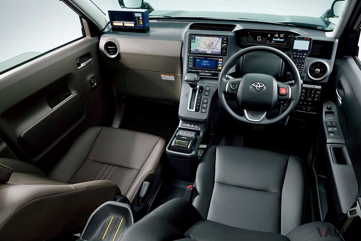 トヨタ「JPN TAXI」のインテリア