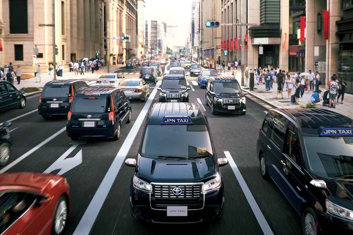 いまやタクシーの主流となったトヨタ「JPN TAXI」は2017年に登場