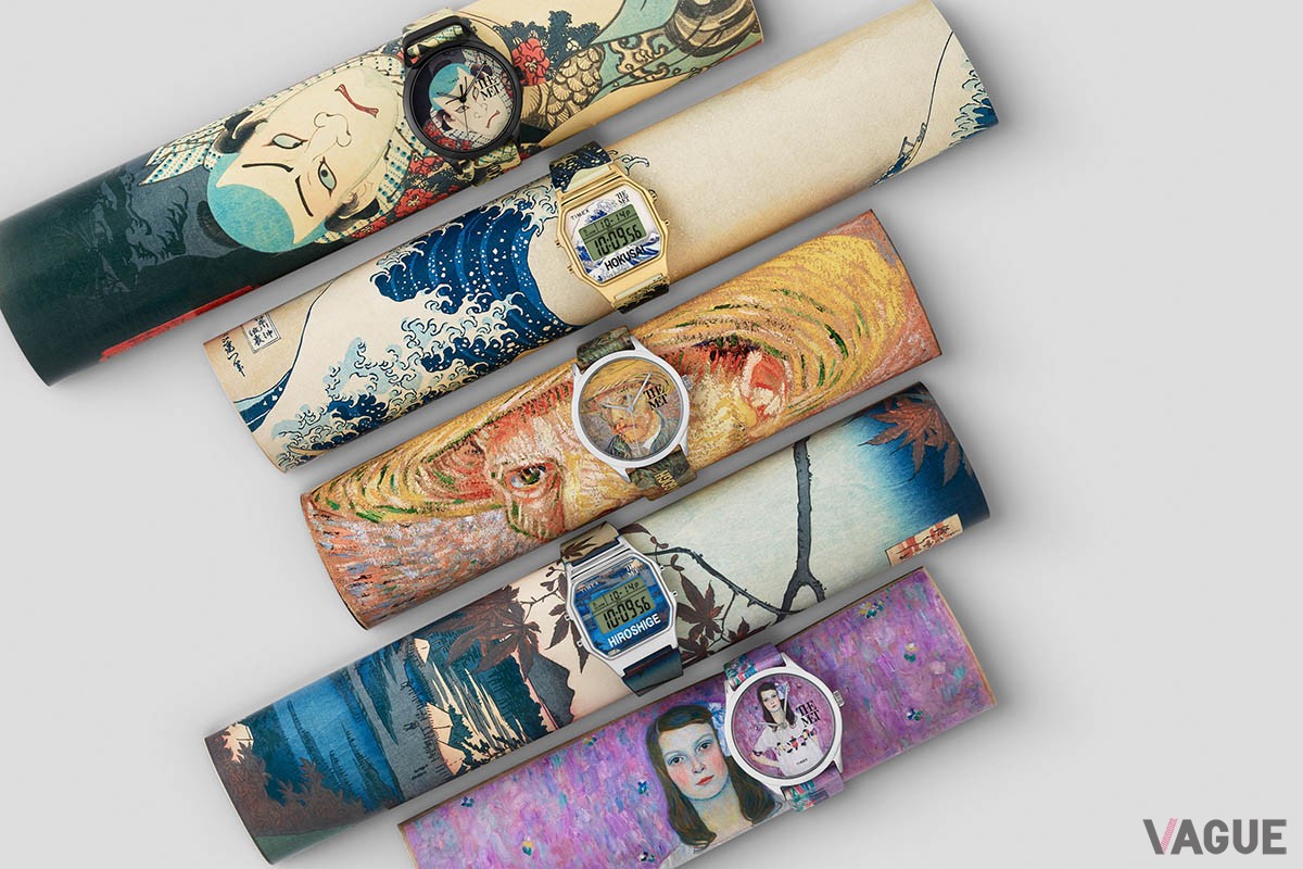 名画を贅沢にデザインし全5モデルが登場。アートファンのみならず、ファッションに遊び心を加えたい時に気軽に取り入れて楽しめそう