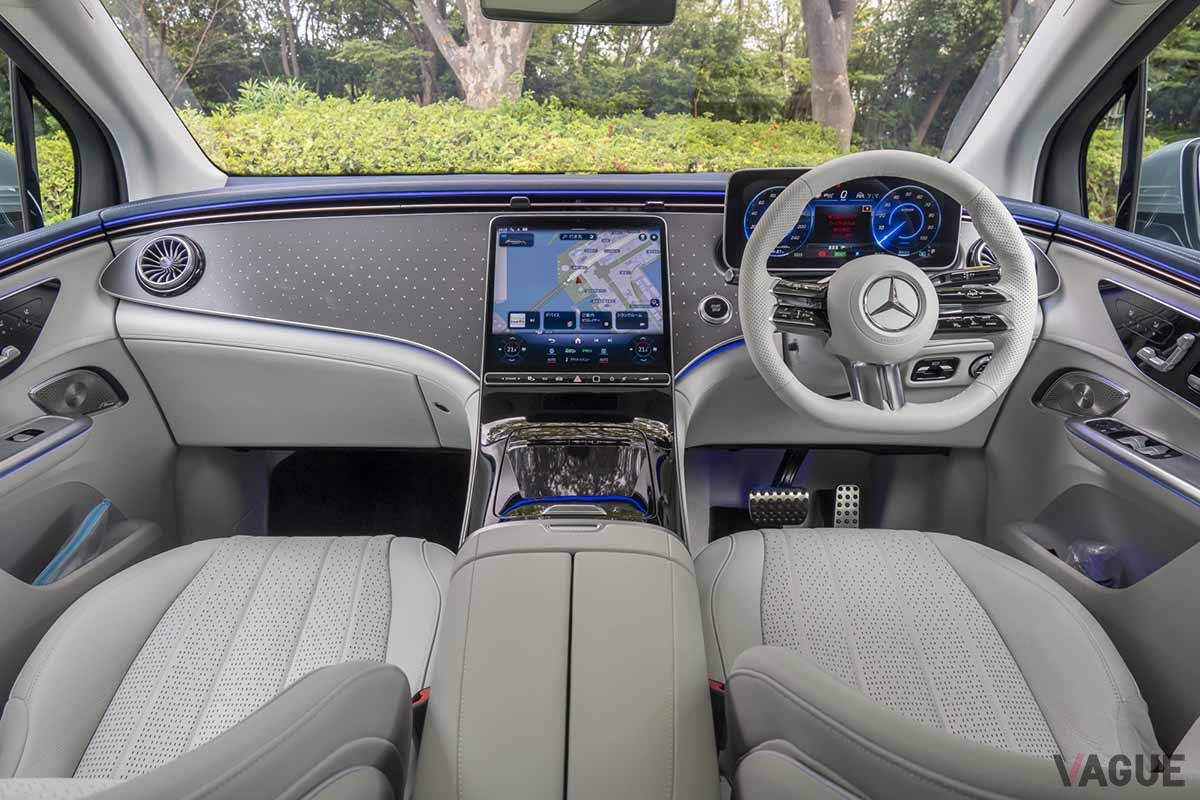 メルセデス・ベンツ新型「EQE SUV」のインテリア