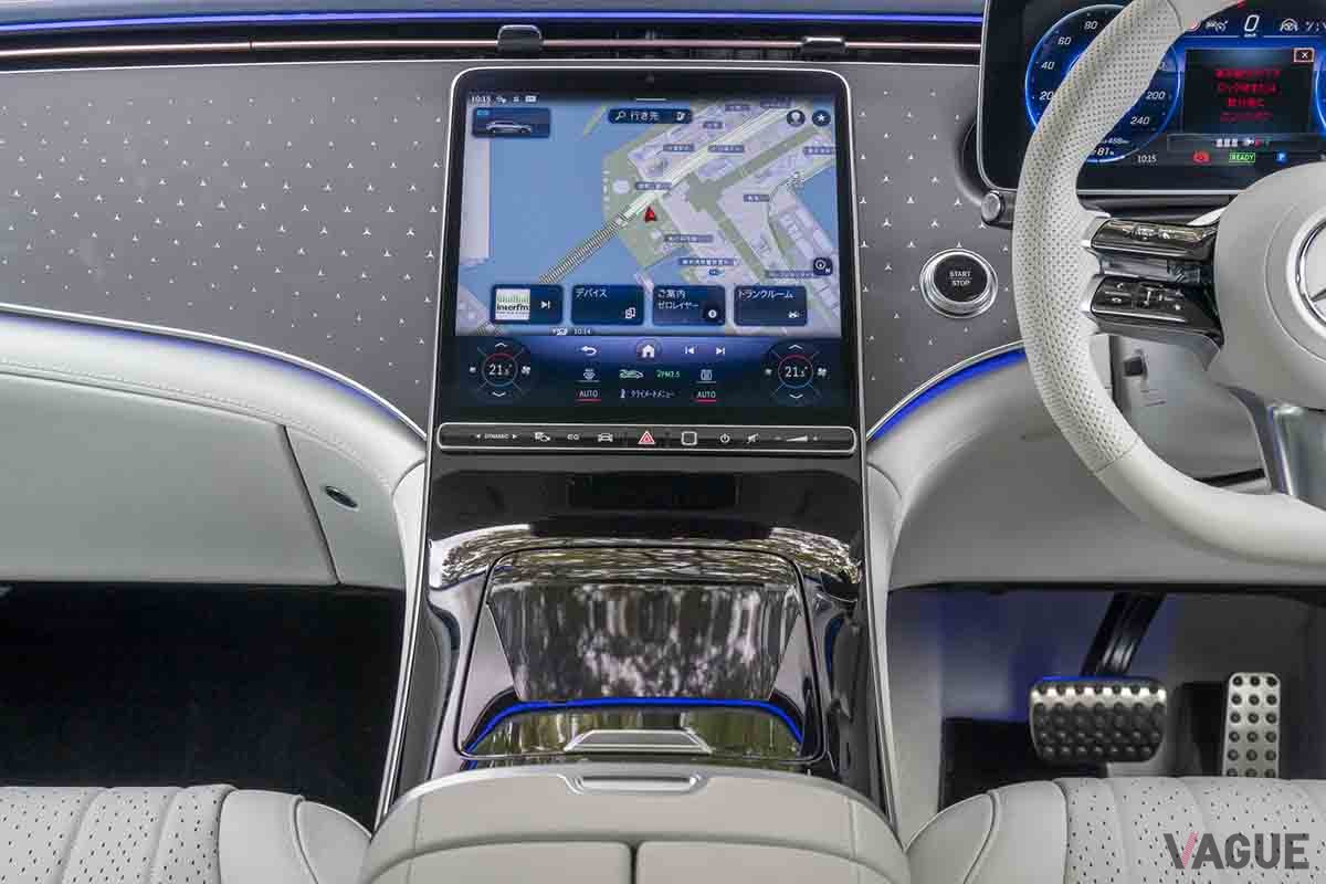 メルセデス・ベンツ新型「EQE SUV」のインテリア