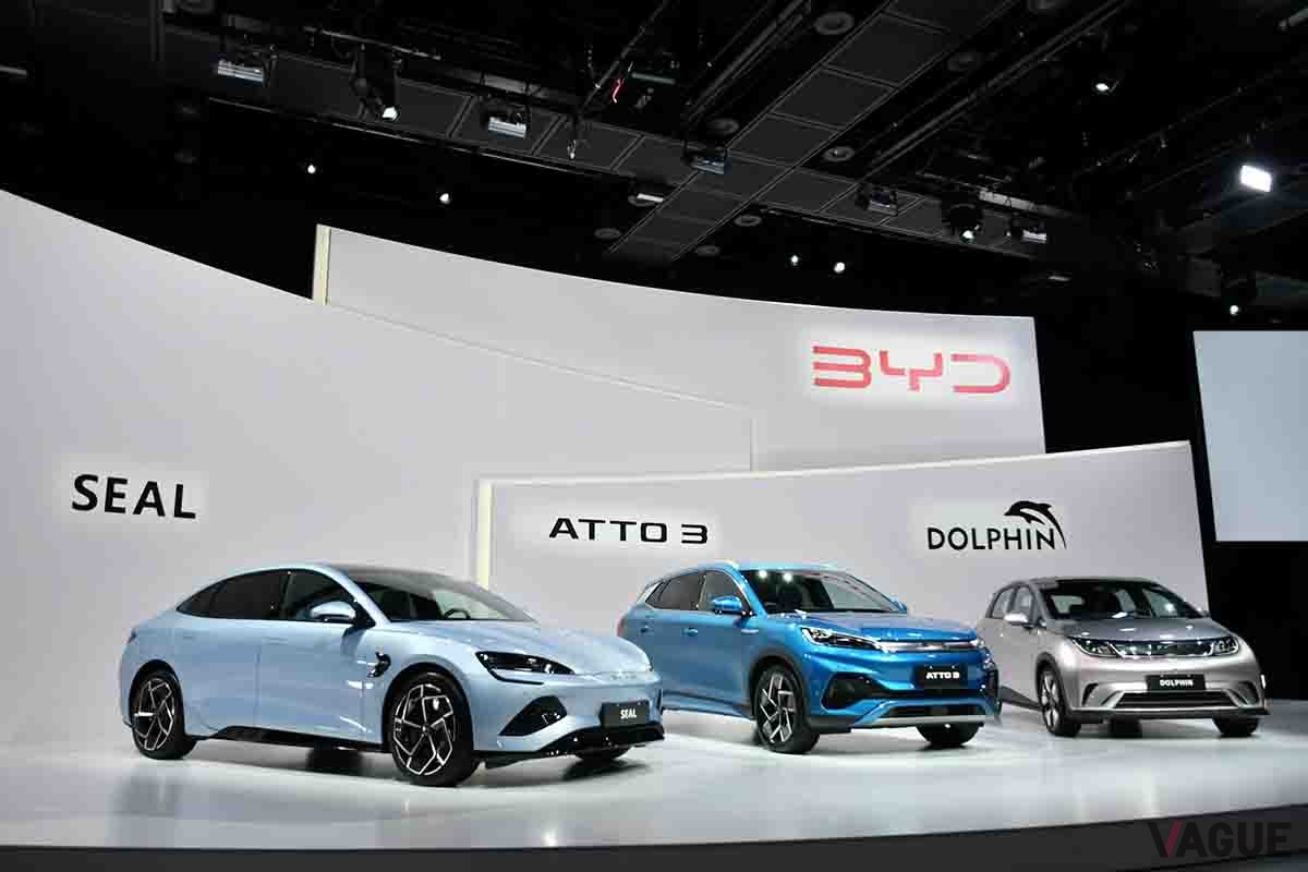 BYDの3モデル