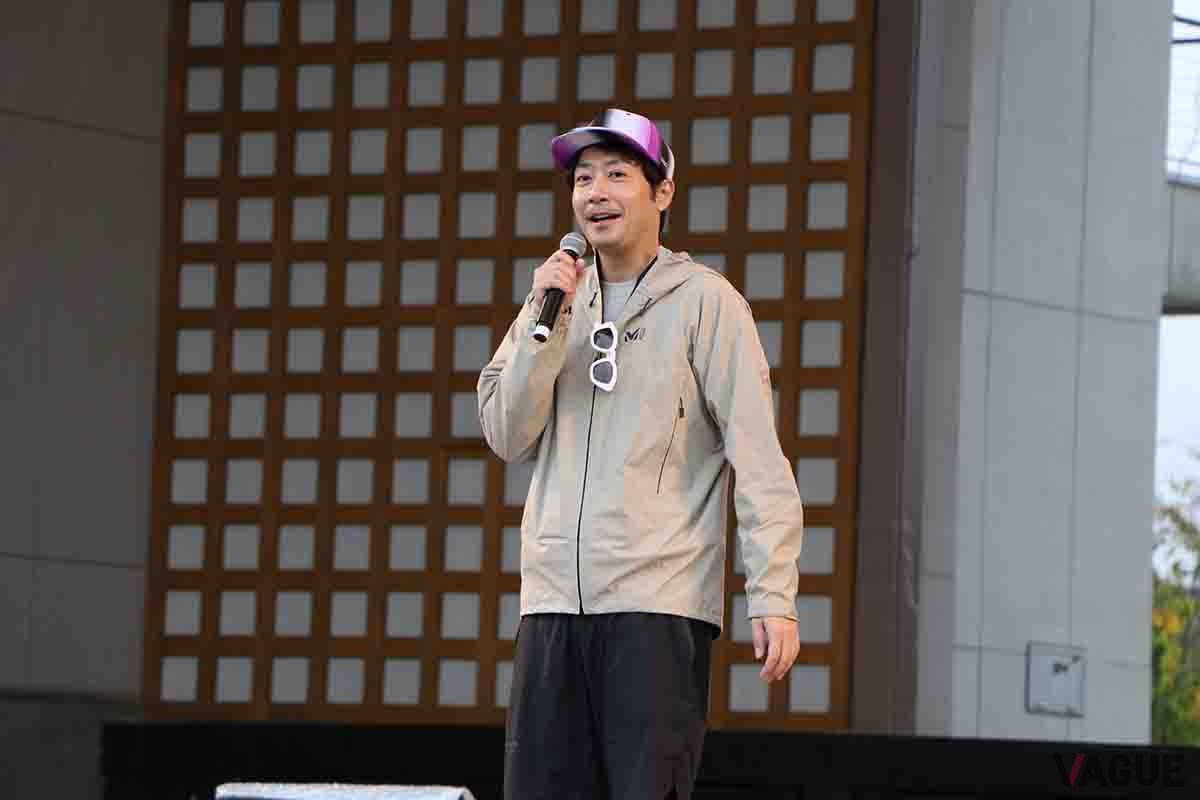 「カングージャンボリー2023」の様子。ルノー・ジャポン社長小川 隼平氏の挨拶