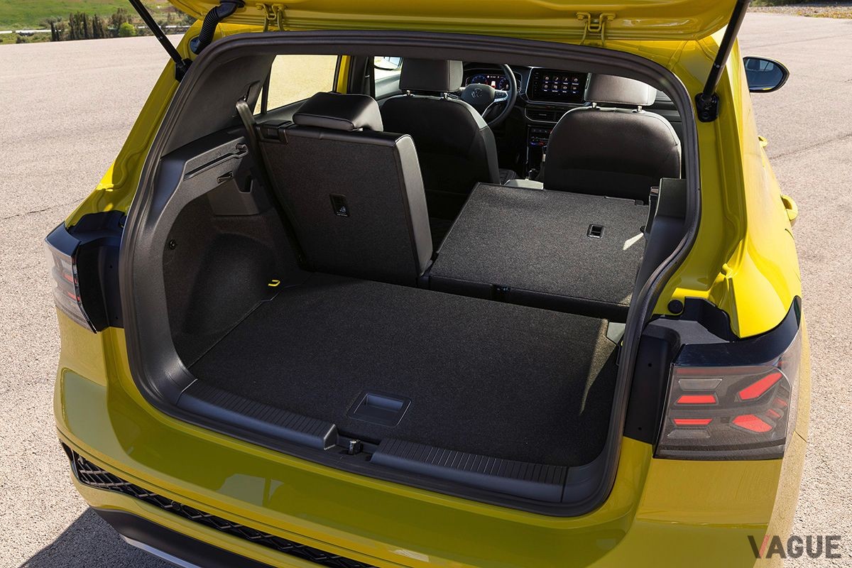 VW改良新型「Tクロス」のインテリア