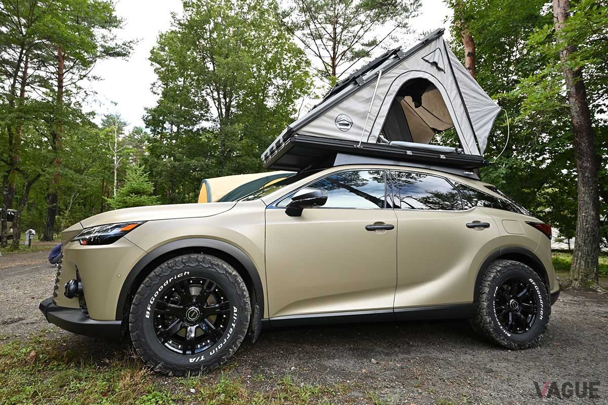 レクサスが主催した初のキャンプイベント「LEXUS CAMP 2023 by OVERTRAIL PROJECT」のワンシーン