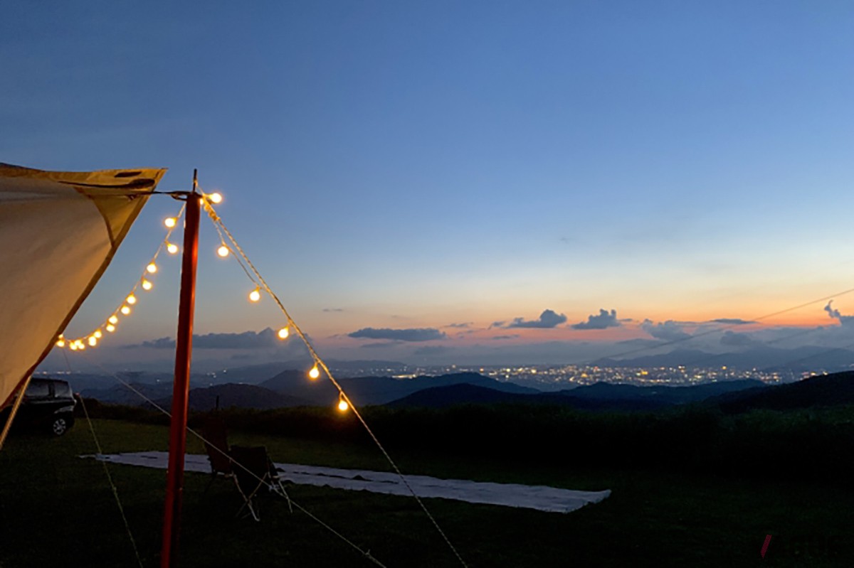 秋冬は空気が澄みわたり遠景もすっきりと見えることが多い