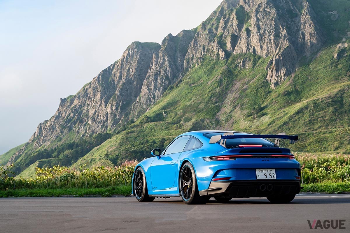 2023年「LEARN with Porsche」後半のプログラム用に、ポルシェジャパンは「タイカンGTS」と「911GT3」の2台を現地に持ち込んだ