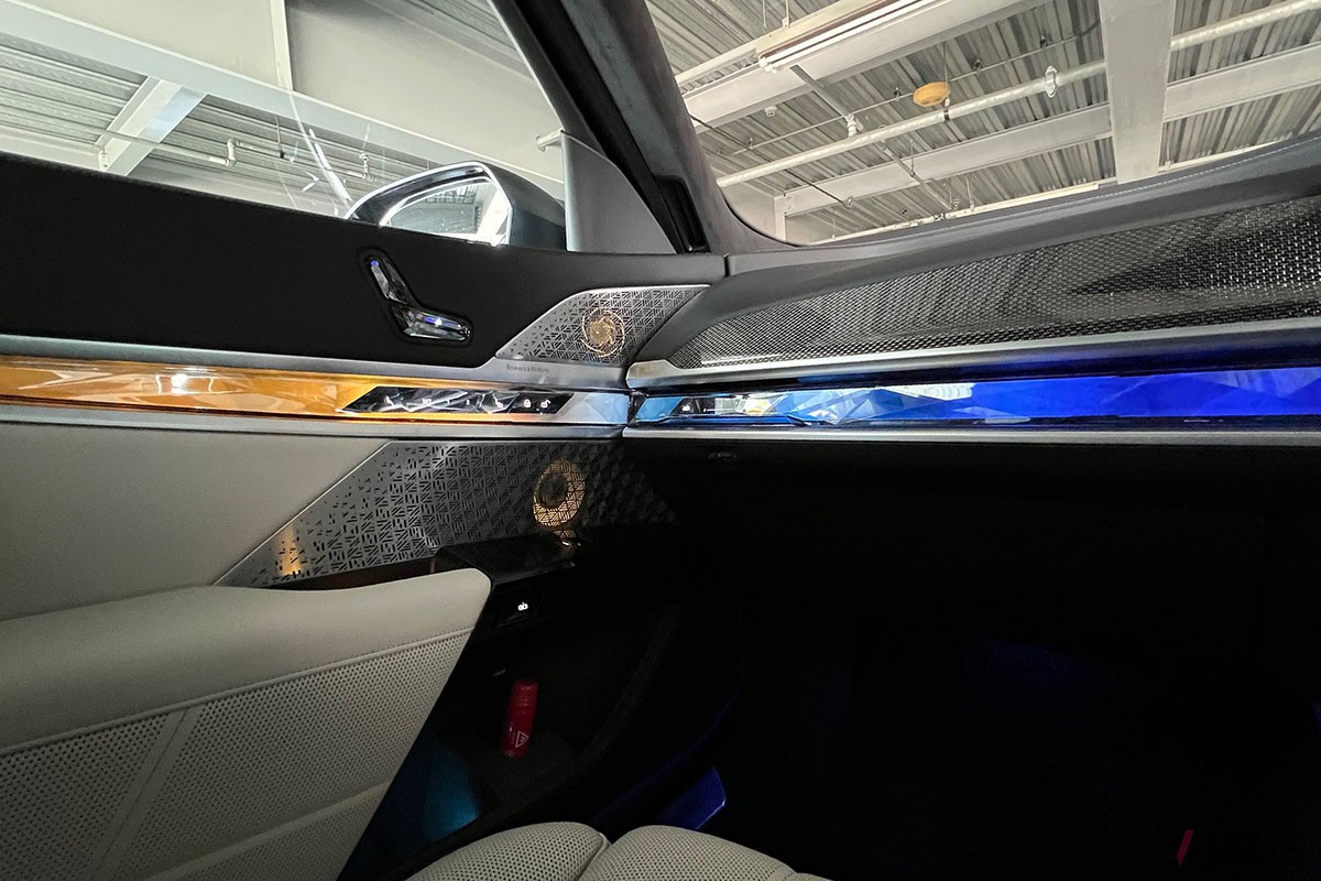 BMW新型「7シリーズ」のインテリア