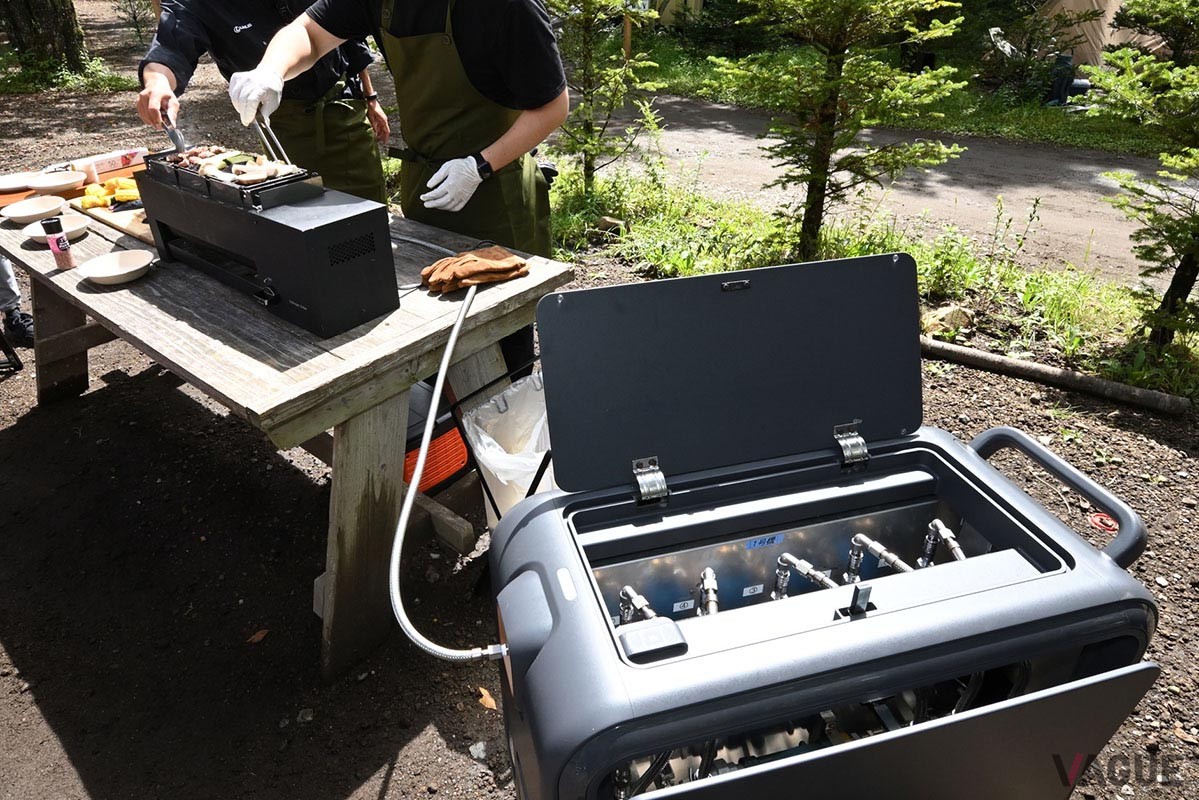 レクサスが主催した初のキャンプイベント「LEXUS CAMP 2023 by OVERTRAIL PROJECT」のワンシーン