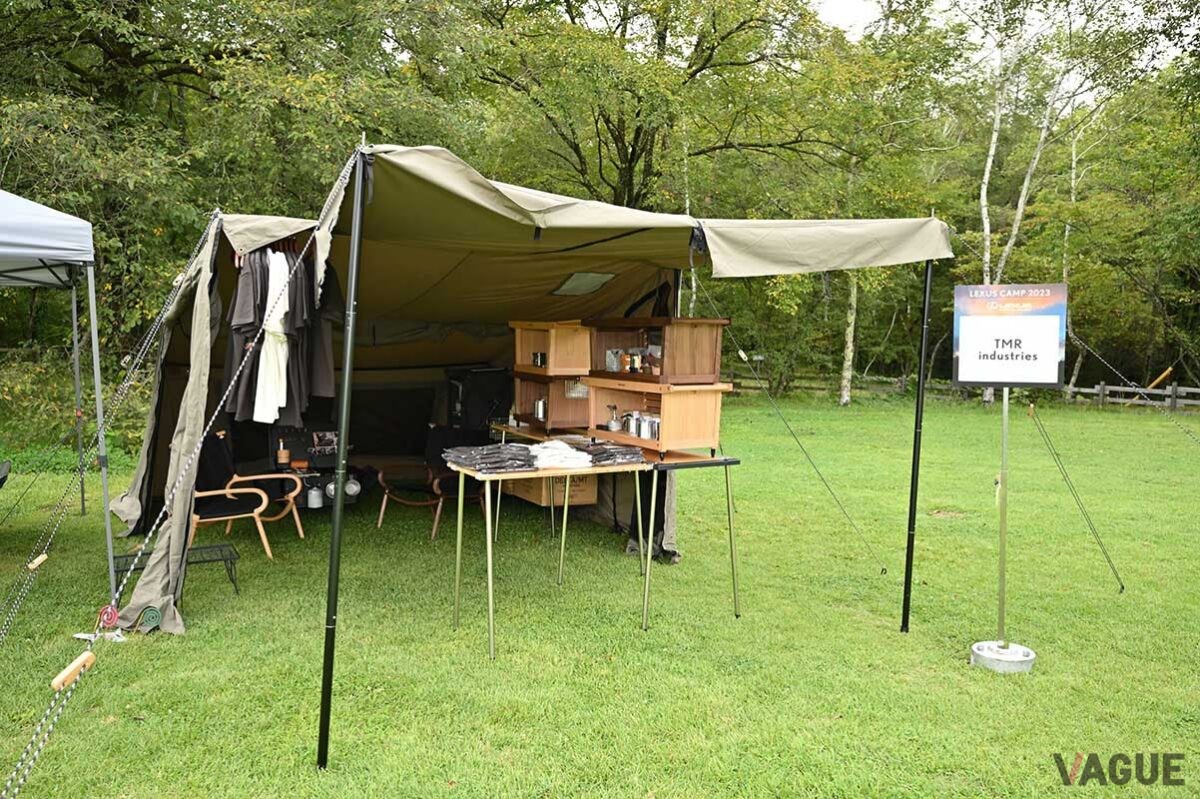 レクサスが主催した初のキャンプイベント「LEXUS CAMP 2023 by OVERTRAIL PROJECT」のワンシーン