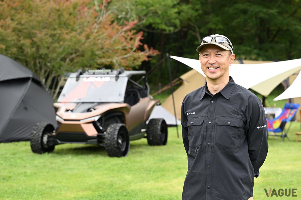 レクサス初のキャンプイベント「LEXUS CAMP」をプロデュースした「OVERTRAIL PROJECT」のプロジェクトリーダー水藤崇司さん