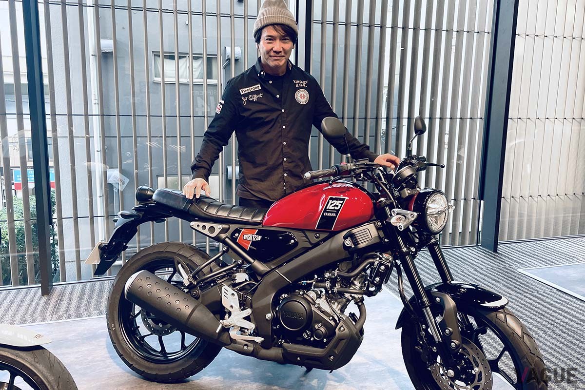 ヤマハ新型「XSR125 ABS」と筆者