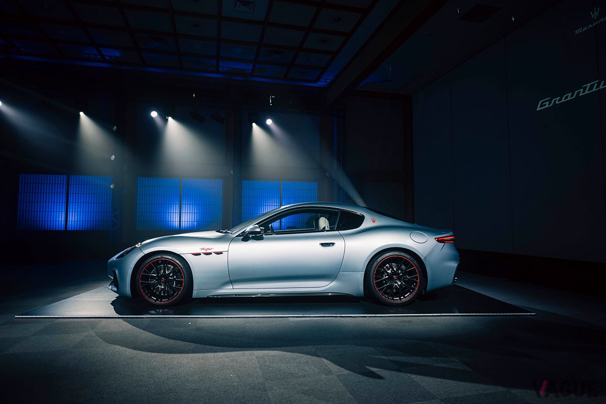 「Maserati GranTurismo Asia Pacific Premiere」で日本初公開された新型「グラントゥーリズモ」の特別仕様車「プリマセリエ 75th アニバーサリー ローンチエディション」