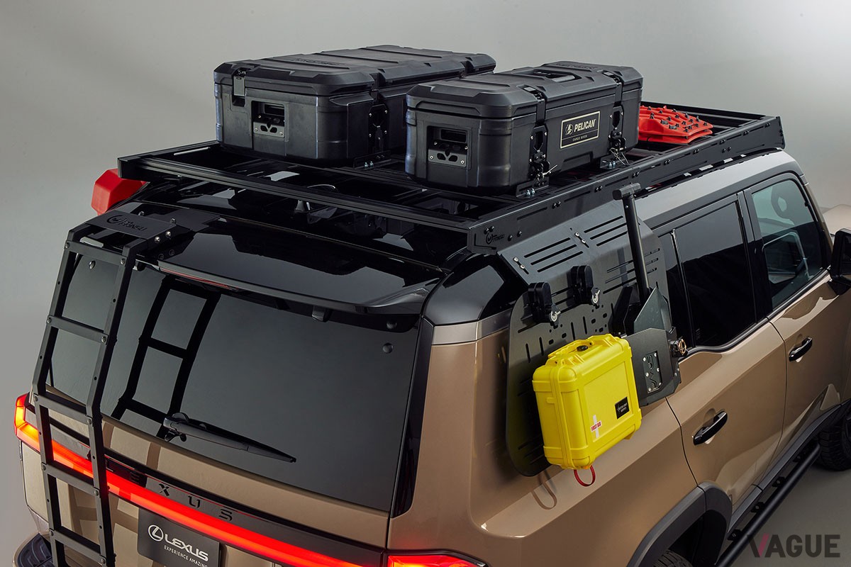 レクサスの北米法人が「SEMAショー2023」に出展した「GX550 OVERTRAIL＋AAPビルド」
