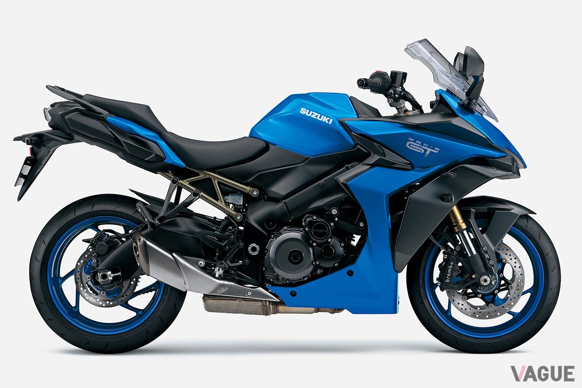 スズキのスポーツツアラー「GSX-S1000GT」の2024年モデルは、北米仕様で採用されていたキャンディダーリングレッドなど全3色をラインナップ