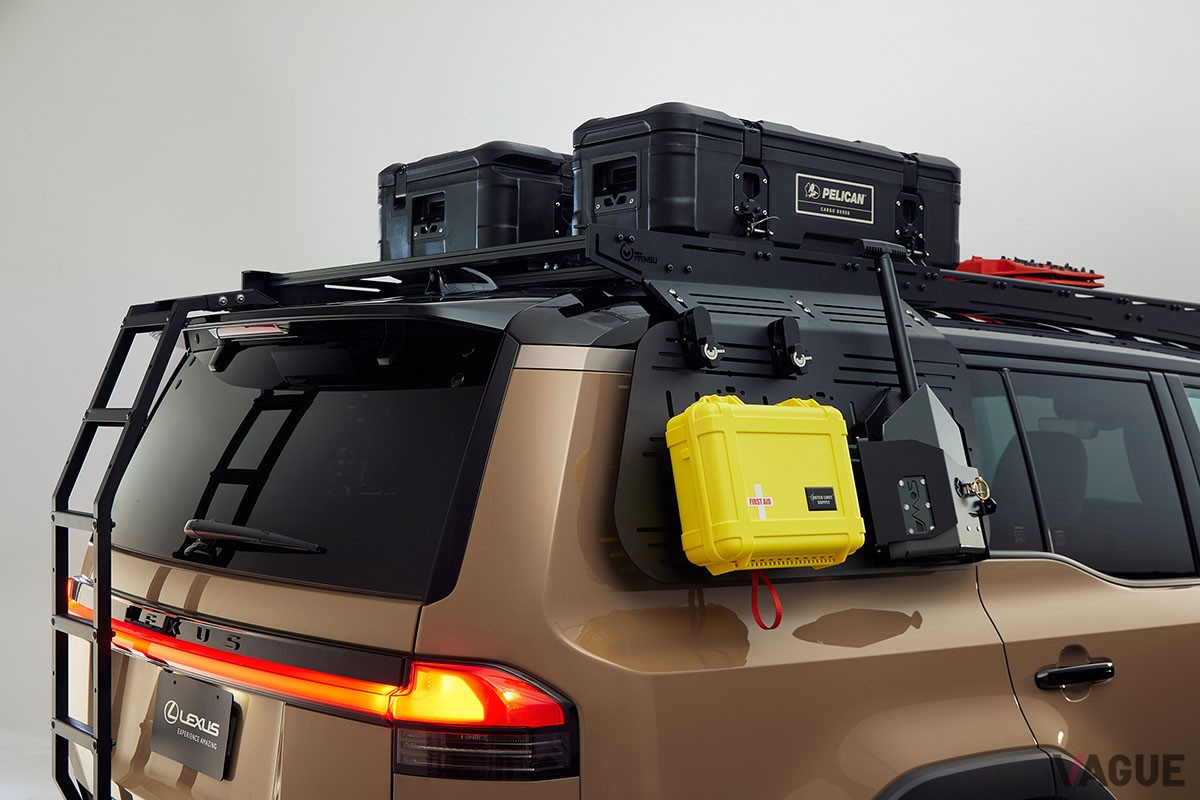 レクサスの北米法人が「SEMAショー2023」に出展した「GX550 OVERTRAIL＋AAPビルド」