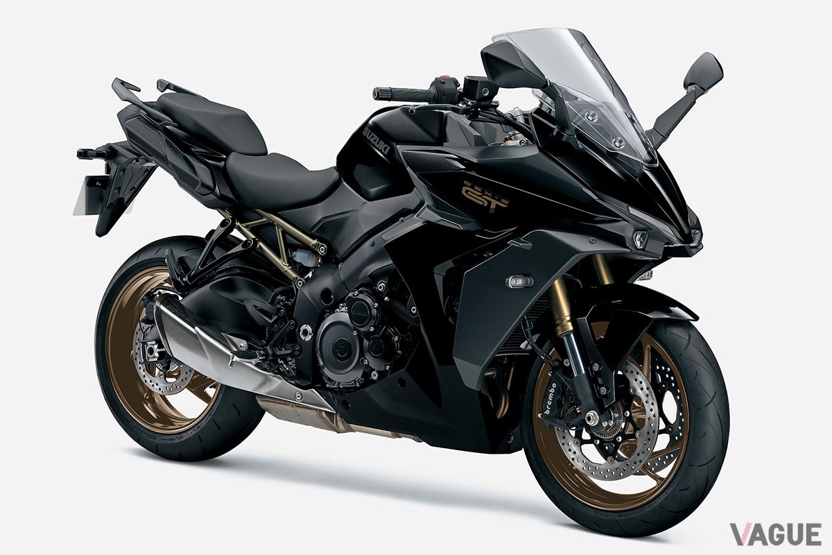 スズキのスポーツツアラー「GSX-S1000GT」の2024年モデルは、北米仕様で採用されていたキャンディダーリングレッドなど全3色をラインナップ