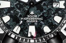 300m防水の本格ダイバーズウォッチ