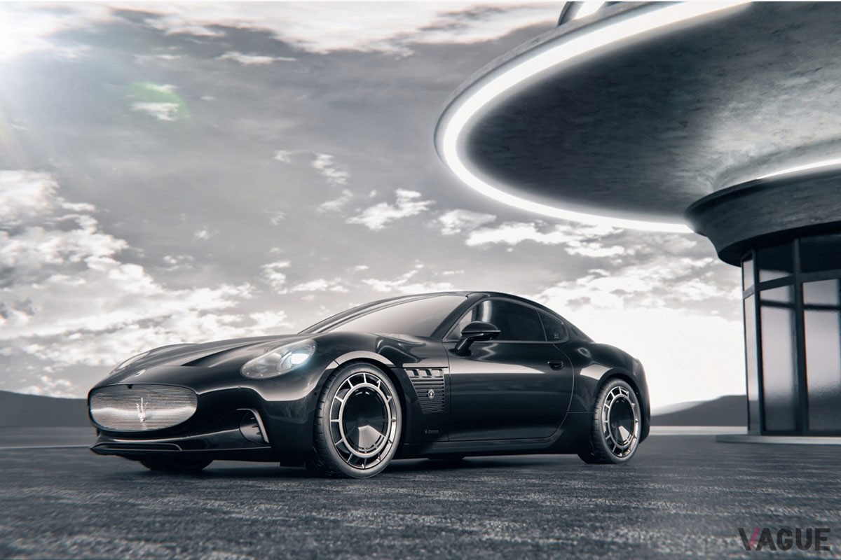 「Maserati GranTurismo Asia Pacific Premiere」でバーチャル展示された「グラントゥーリズモ ワンオフ ウロボロス」