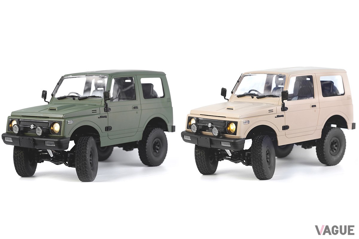スズキ「ジムニー」の“JA11”をリアルにモデルアップしたラジコンカー「C74 スズキ ジムニー（JA11）1/10アウトドアラジコン」