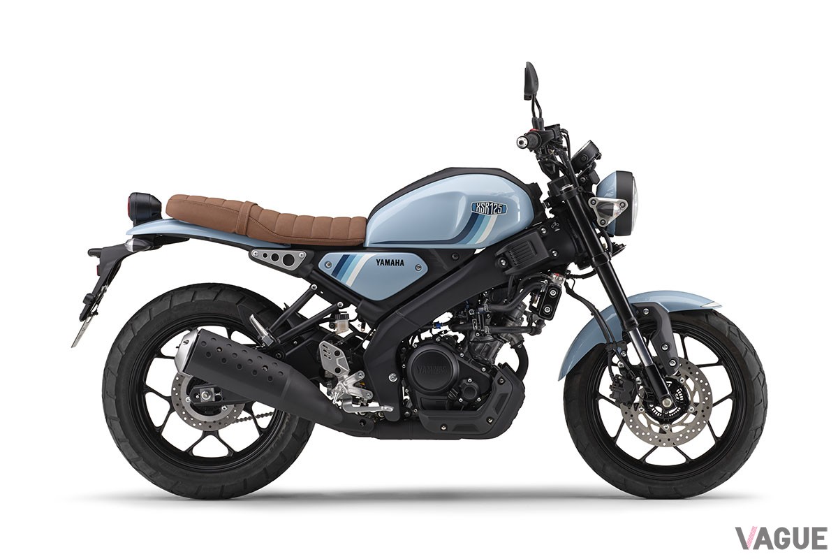 車格もディテールの仕上げも125ccとは思えないほど立派で、質感も高いヤマハ「XSR125 ABS」