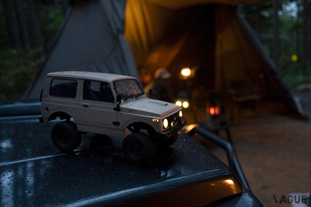 スズキ「ジムニー」の“JA11”をリアルにモデルアップしたラジコンカー「C74 スズキ ジムニー（JA11）1/10アウトドアラジコン」