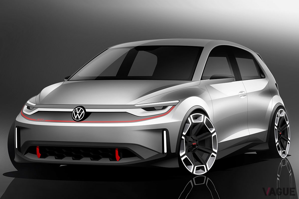 VWが「IAAモビリティ2023」のハイライトとして世界初公開したコンセプトカー「ID.GTIコンセプト」