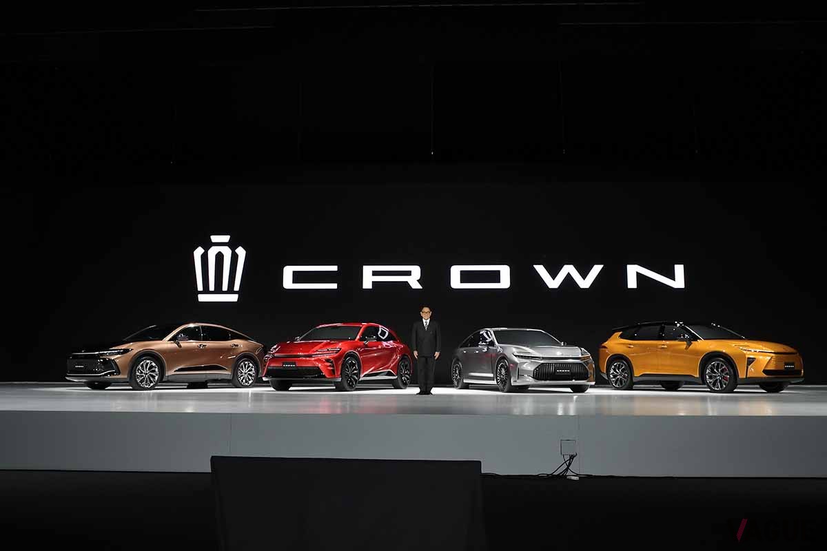 トヨタ新型「クラウン」の発表会