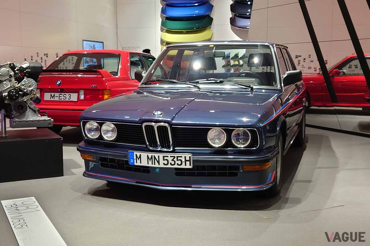 ドイツ・ミュンヘンにある「BMWミュージアム」の展示