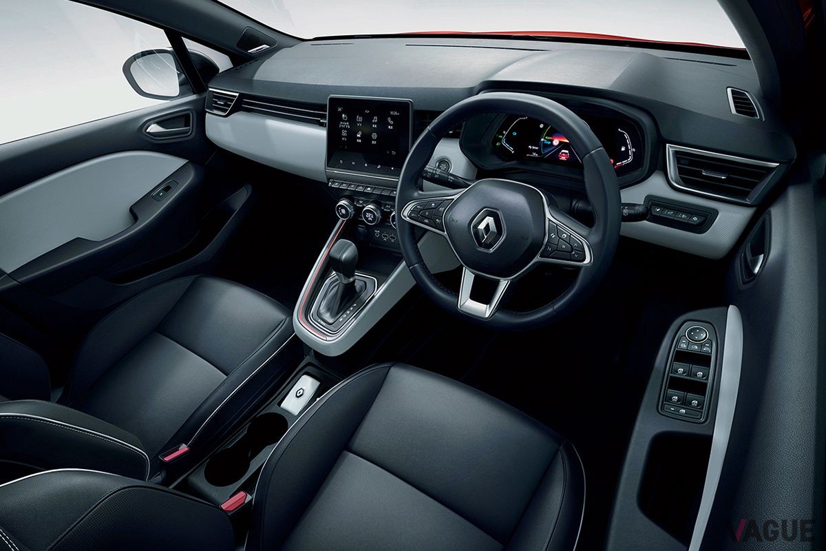 ルノーの特別仕様車「ルーテシア アントラクト Eテックフルハイブリッド」のインテリア