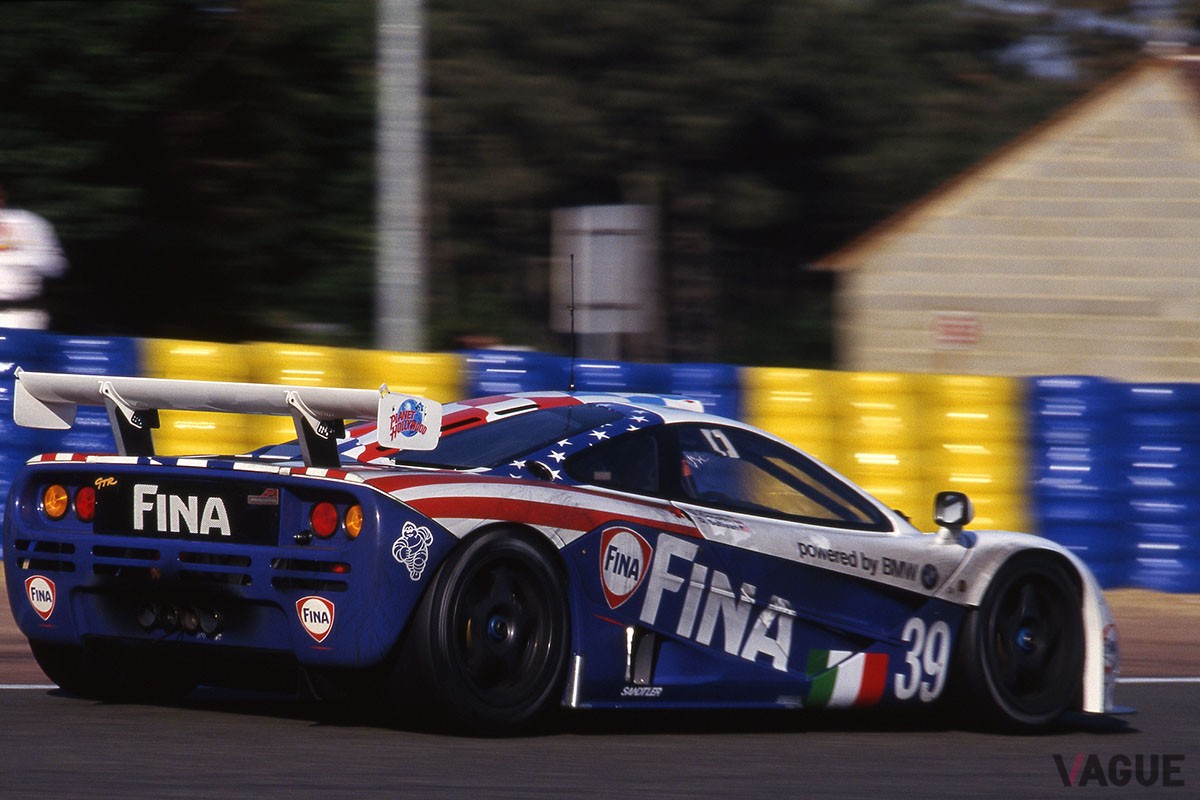 1996年のル・マン24時間耐久レースに出走したマクラーレンF1