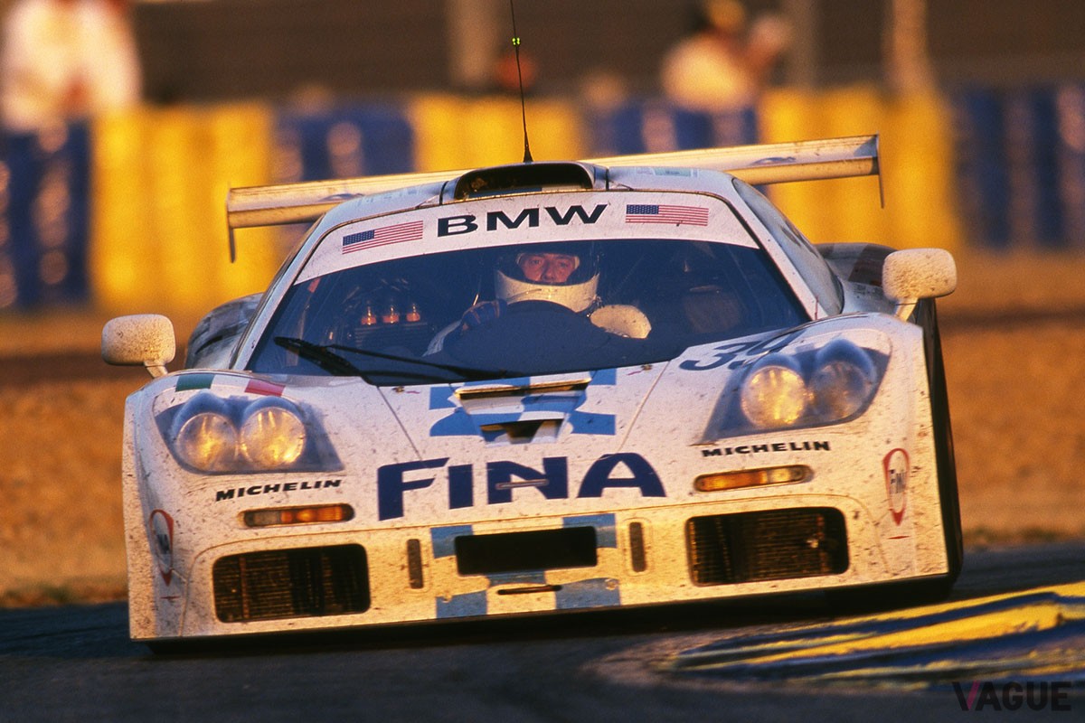 1996年のル・マン24時間耐久レースに出走したマクラーレンF1