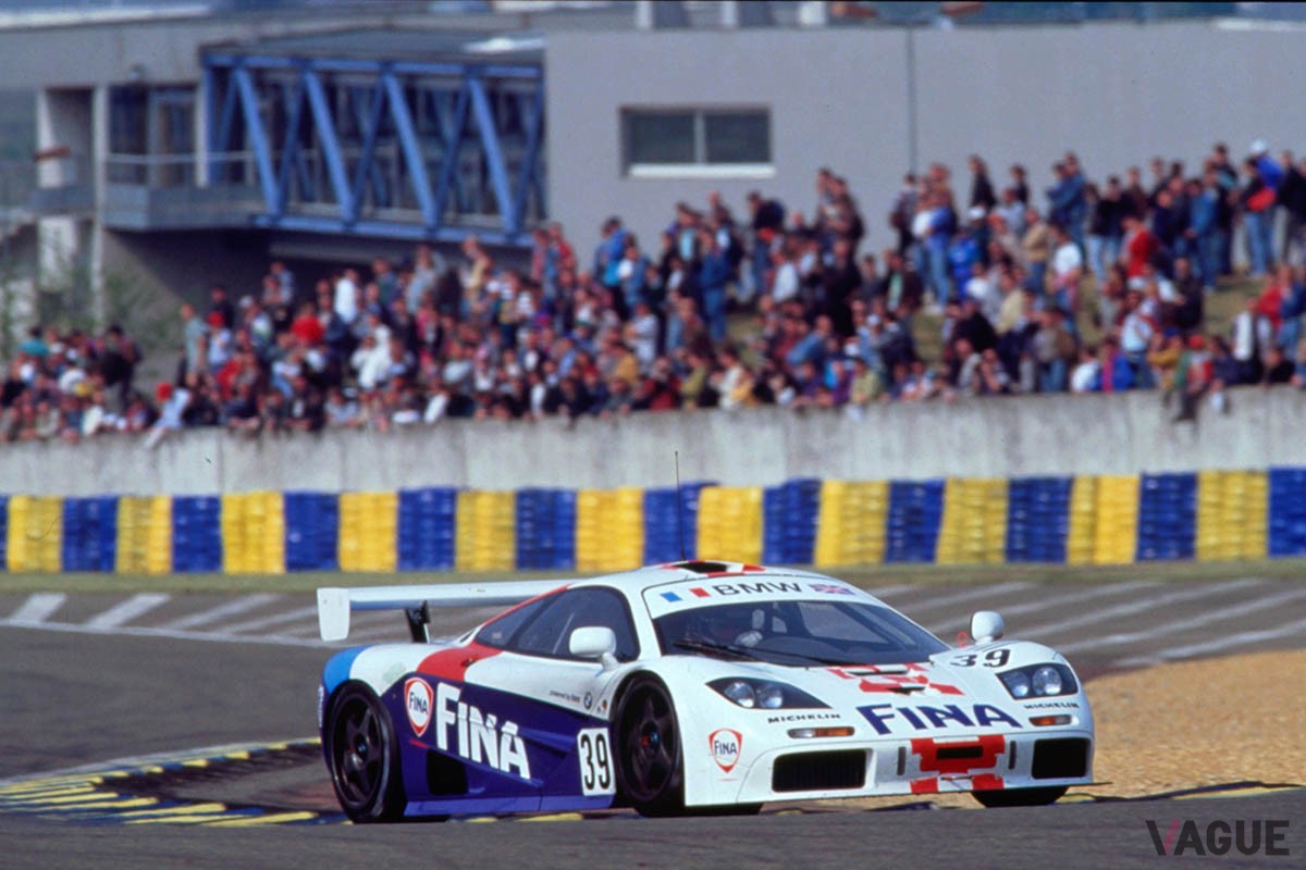 1996年のル・マン24時間耐久レースに出走したマクラーレンF1