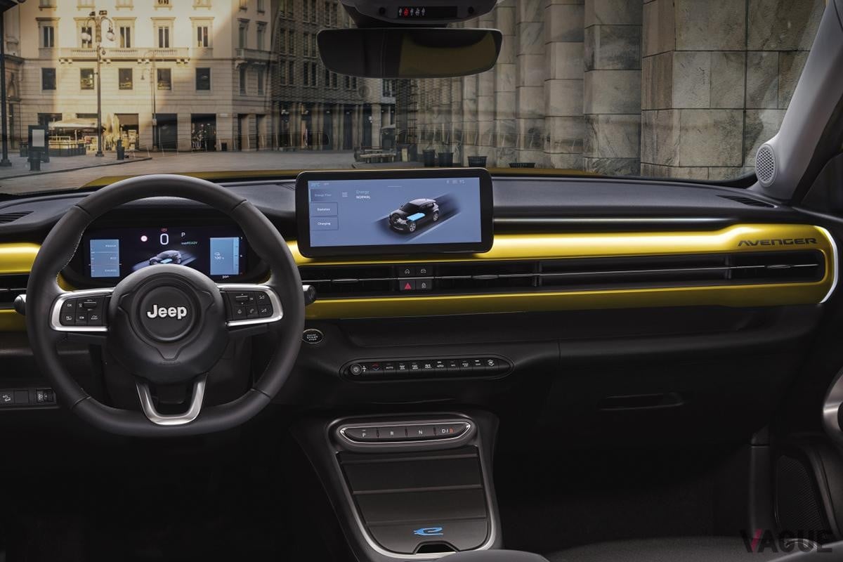 ジープ新型「アベンジャー」のインテリア