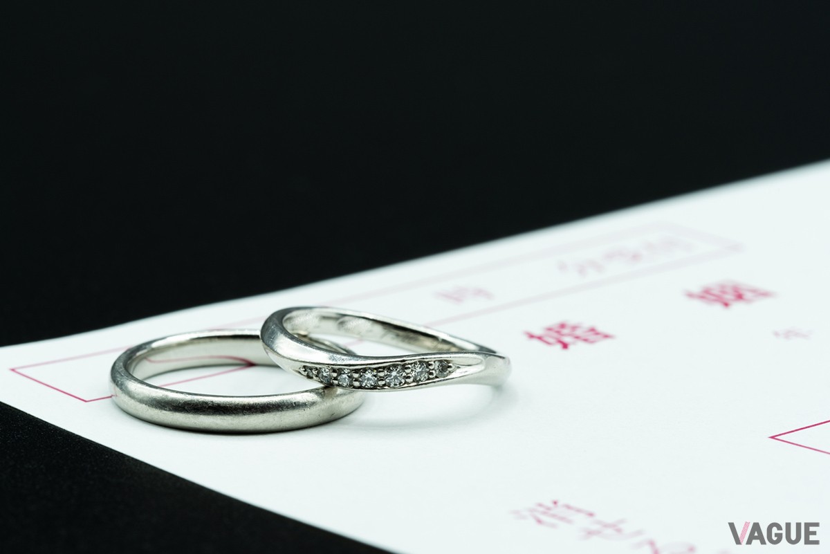 結婚式の際に結婚指輪を用意しておく