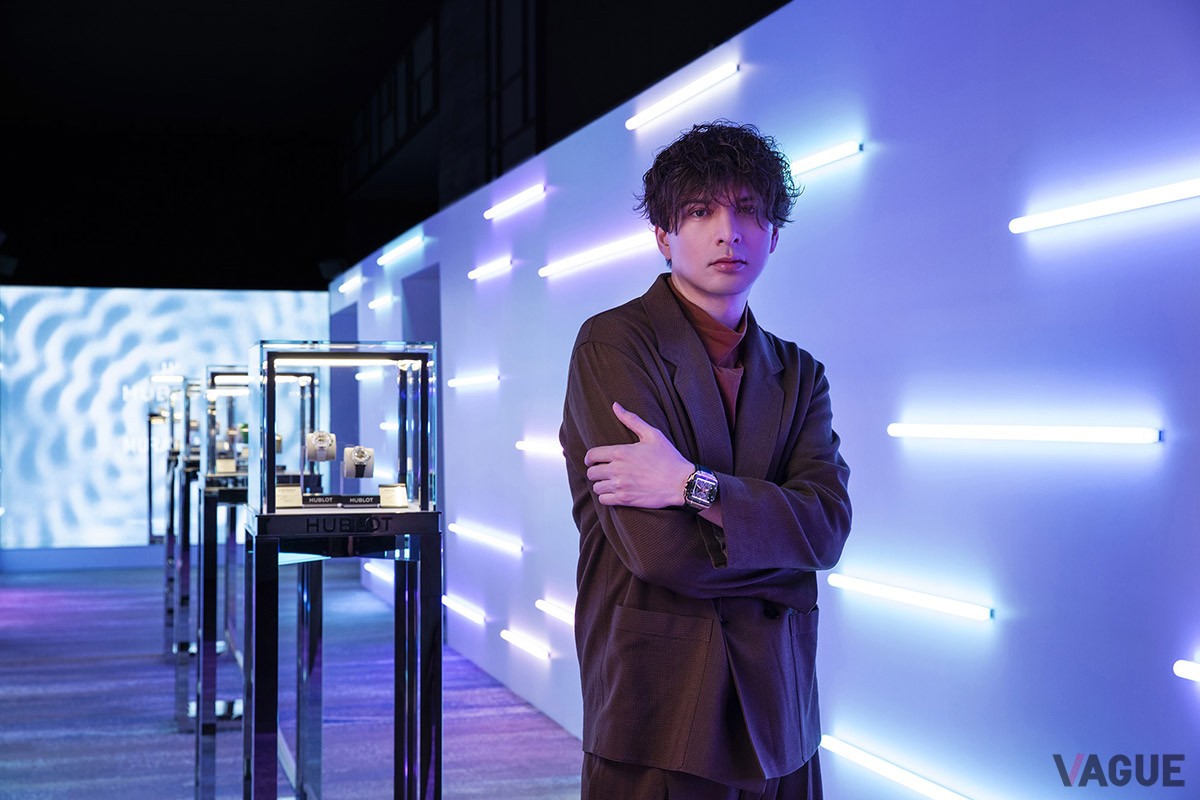 “HUBLOT SAPPHIRE NIGHT”会場にゲストとして来場した城田優さん