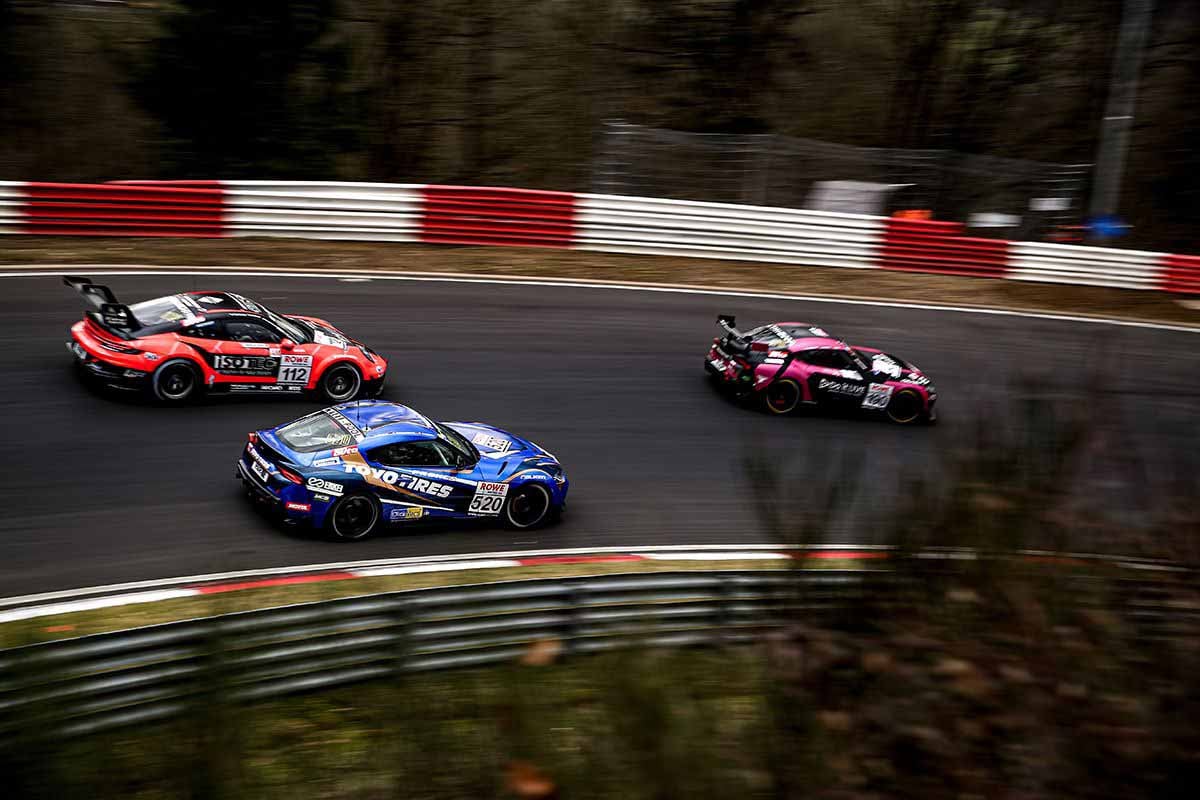 「TOYO TIRES with Ring Racing」のトヨタ「GRスープラGT4」