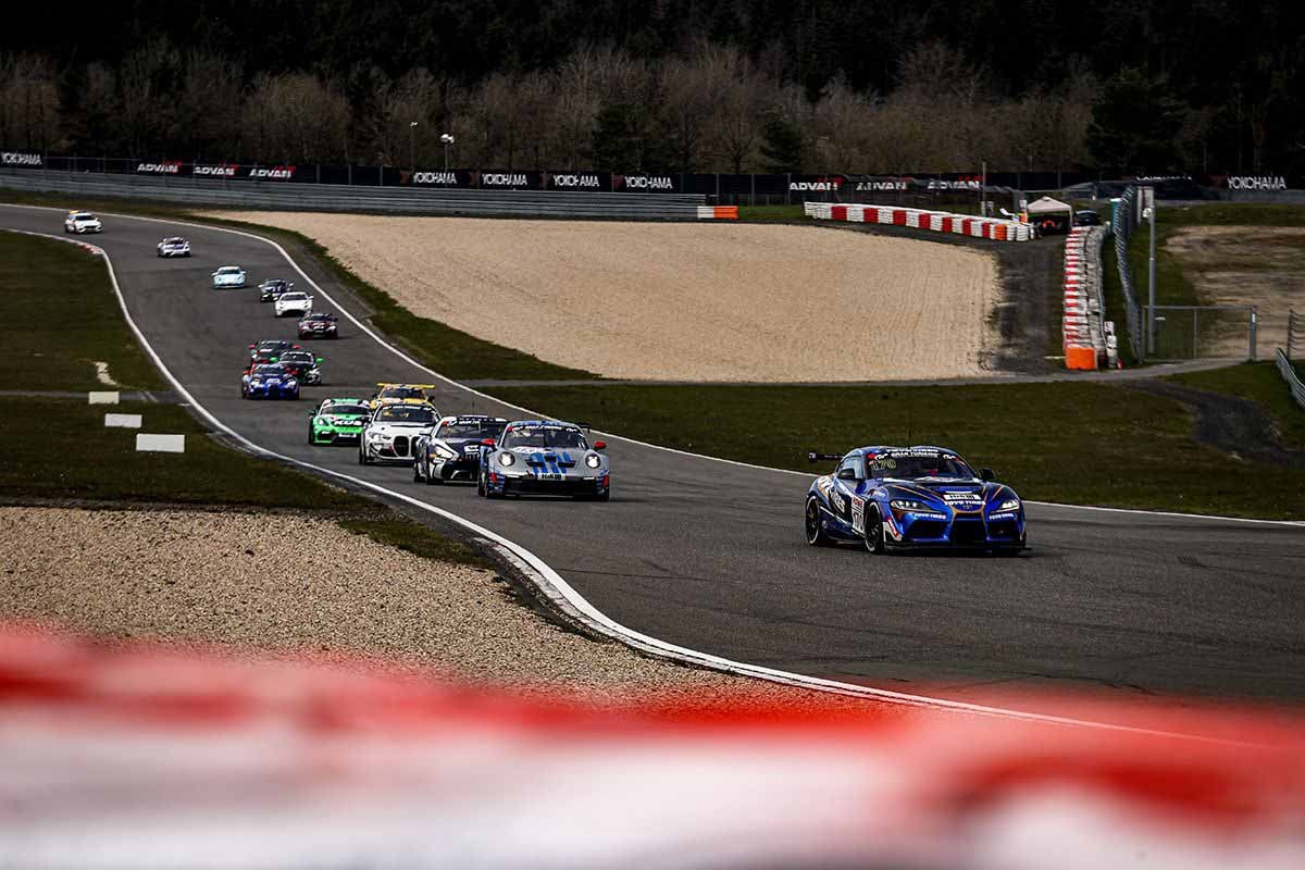 「TOYO TIRES with Ring Racing」のトヨタ「GRスープラGT4」