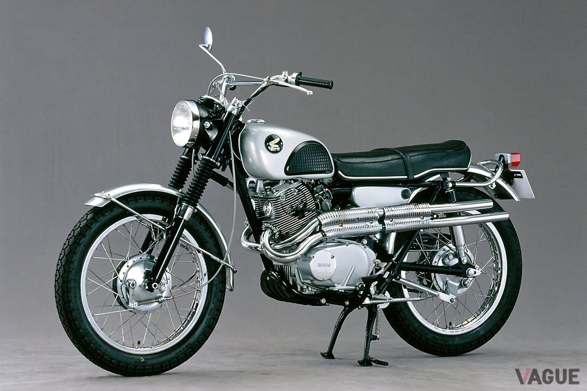 ホンダ「CL250」と「CL500」の起源ともいうべき「ドリーム CL72 スクランブラー」