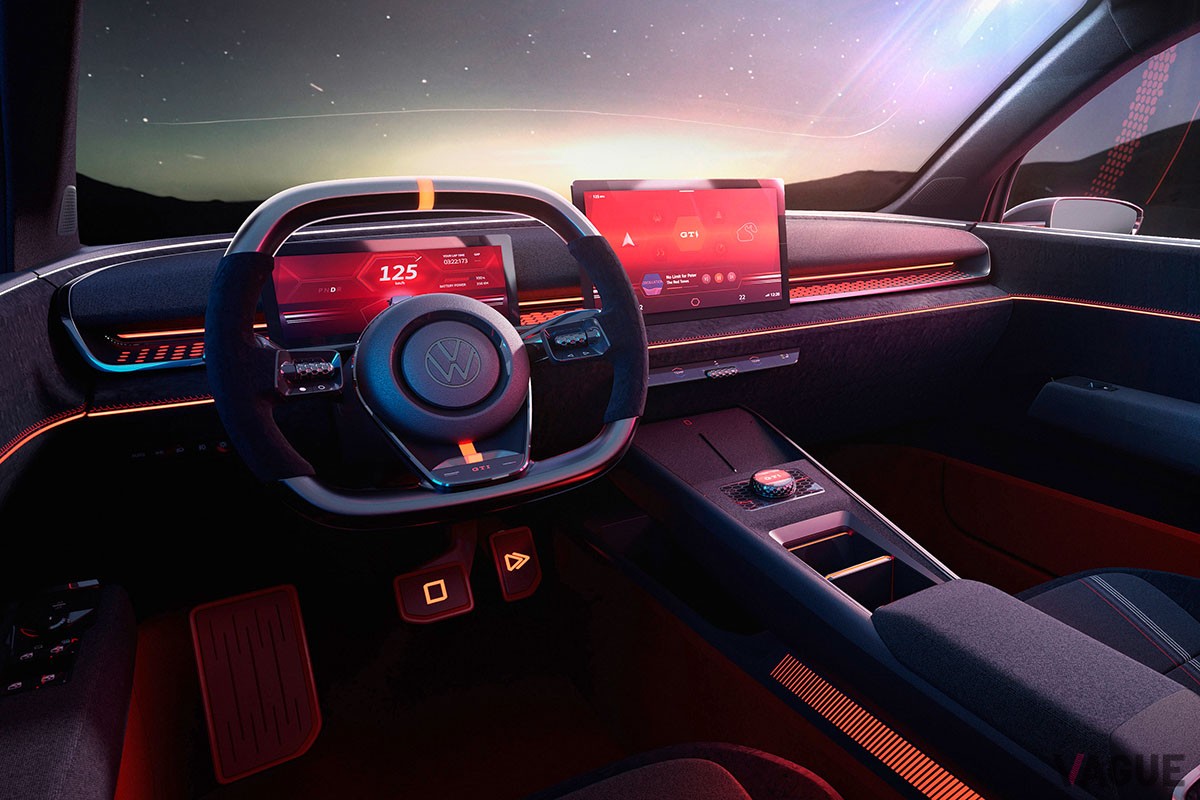 VWが「IAAモビリティ2023」のハイライトとして世界初公開したコンセプトカー「ID.GTIコンセプト」