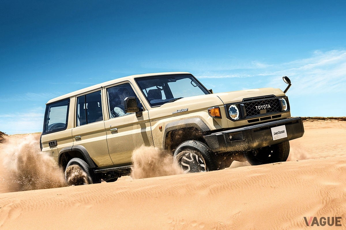 デザインだけでなくメカニズム面もしっかり進化。走破性も快適性もアップしたトヨタ新型「ランドクルーザー70」