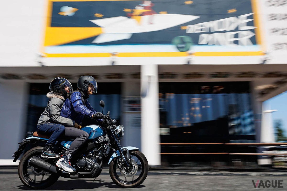車格もディテールの仕上げも125ccとは思えないほど立派で、質感も高いヤマハ「XSR125 ABS」