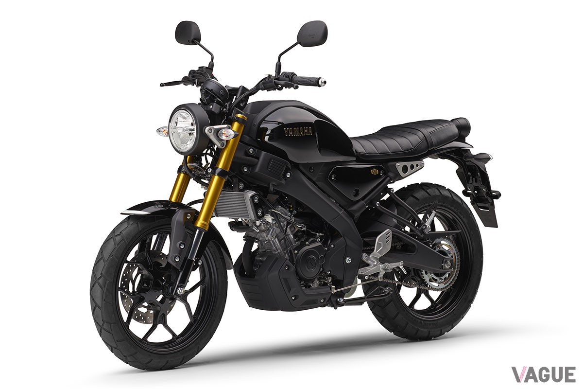 車格もディテールの仕上げも125ccとは思えないほど立派で、質感も高いヤマハ「XSR125 ABS」