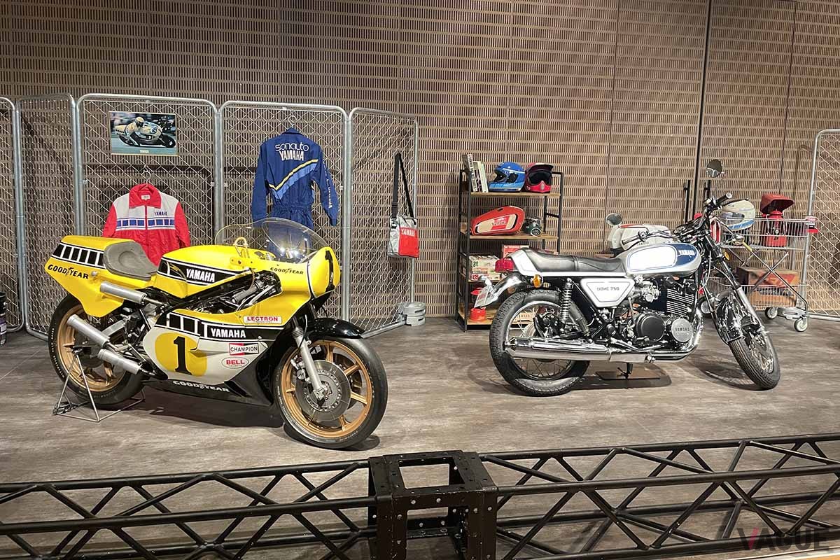 ヤマハ「XSR125 ABS」発表会の会場風景
